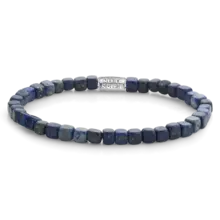 Rebel & Rose Men Roll The Dice - Lapis Lazuli 40078 S-Maat M 17.5 cm