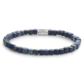 Rebel & Rose Men Roll The Dice - Lapis Lazuli 40078 S-Maat M 17.5 cm