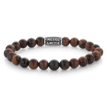 Rebel & Rose Men Tiger Red Vintage 80103 V-Maat M 17.5 cm