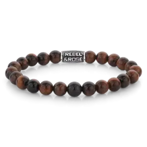 Rebel & Rose Men Tiger Red Vintage 80103 V-Maat M 17.5 cm