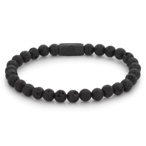 Rebel & Rose Men Black Moon - All-Black 60087 B-Maat M 17.5 cm