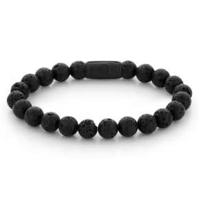 Rebel & Rose Men Black Moon - All-Black 80071 B-Maat M 17.5 cm