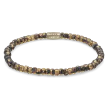 Rebel & Rose Dames Glass Rocks Tiger Yellowgold 40114 G-Maat S 16.5 cm