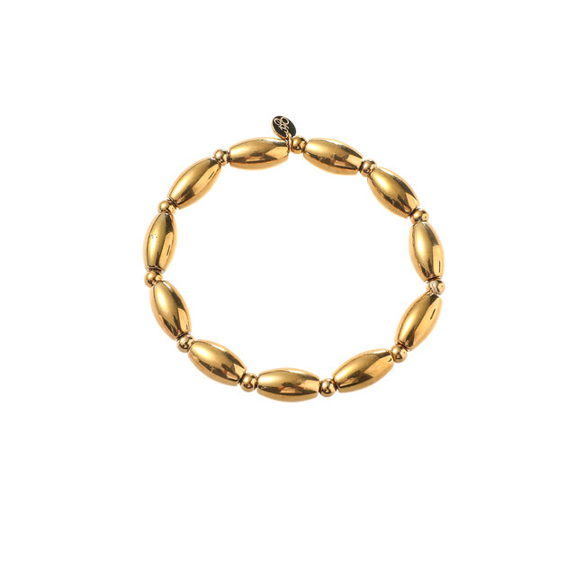 Oval Beads Bracelet B56010-2 Oval Beads Bracelet B56010-2