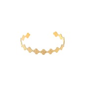 Clover Open Bangle B56012-2 Clover Open Bangle B56012-2