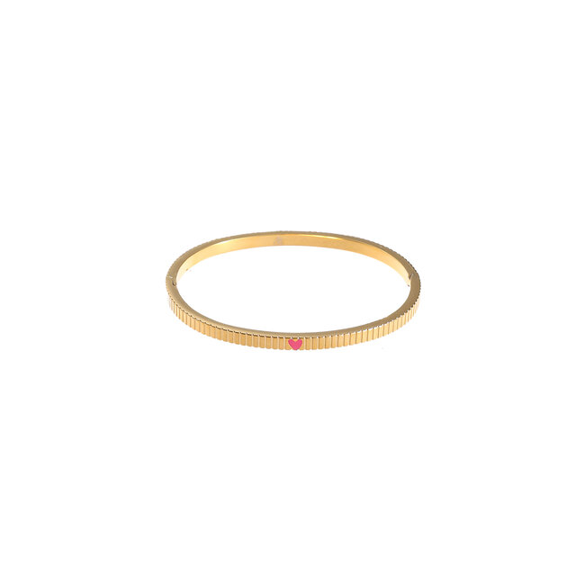Small Heart Bangle B56023-2 Small Heart Bangle B56023-2