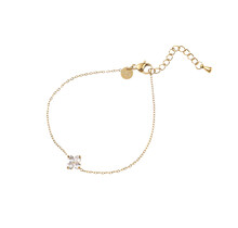 Stone Clover Bracelet B56029-1