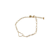 Open Heart Bracelet B56048-2