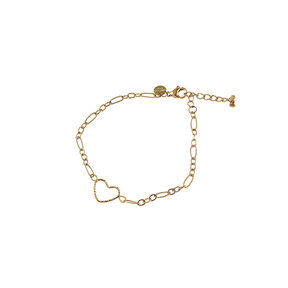 Open Heart Bracelet B56048-2
