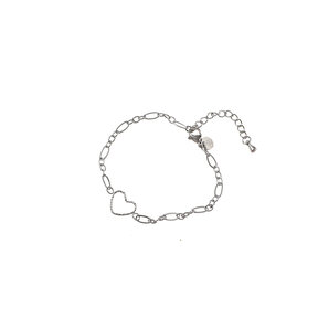 Open Heart Bracelet B56048-1
