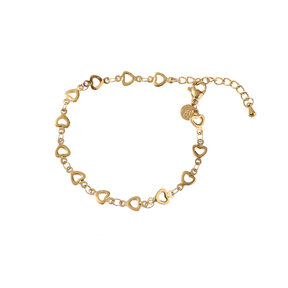 Open Heart Bracelet B56045-2