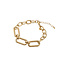 Day & Eve by Go Dutch Label Chunky Oval Link Bracelet B56058-2