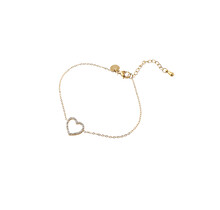 Sparkly Heart Bracelet B56395-2