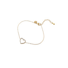 Sparkly Heart Bracelet B56395-2