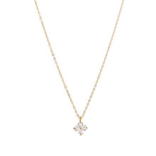 Stone Clover Necklace N56029-1