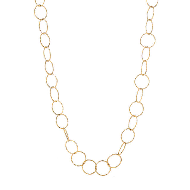 Long Fine Rounds Necklace N56078-2 Long Fine Rounds Necklace N56078-2
