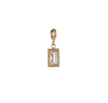 Square Stone Pendant P56300-2