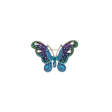 Sparkly Butterfly Broche BR560-2