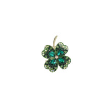 Clover green Broche BR564-1