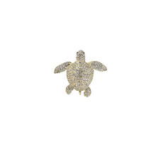 Sparkly Turtle Broche BR574-2