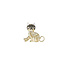 Day & Eve by Go Dutch Label Black Cat Broche BR586-2