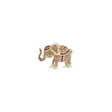 Sparkly Elephant broche BR590-2