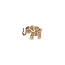 Day & Eve by Go Dutch Label Sparkly Elephant broche BR590-2
