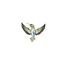 Day & Eve by Go Dutch Label Humming Bird Broche BR591-2