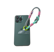 Telefoonkoord Short Knot Mint T550-4