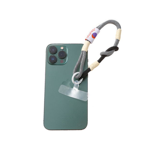 Telefoonkoord Short Knot Black T550-5 Telefoonkoord Short Knot Black T550-5