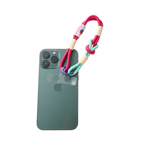 Telefoonkoord Short Knot Purple T550-6