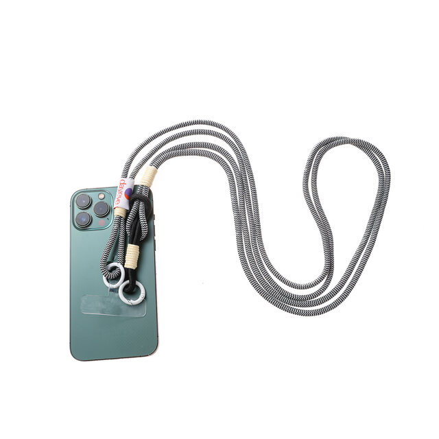 Telefoonkoord Long Knot Black T551-5 Telefoonkoord Long Knot Black T551-5