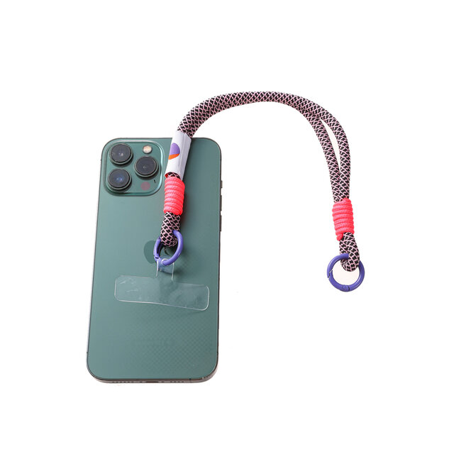 Telefoonkoord Short Double Pink T552-6 Telefoonkoord Short Double Pink T552-6