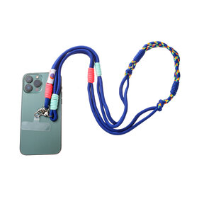 Telefoonkoord Long Double Blue T553-3