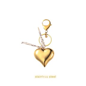 Bag Charm Heart T56303-2