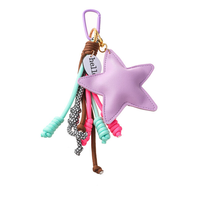 Bag Charm Star Chain LilacT570-2 Bag Charm Star Chain LilacT570-2