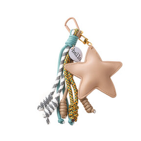 Bag Charm Star Chain Cream T570-3