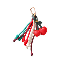 Bag Charm Cherry Chain Red T571-1