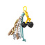 Day & Eve by Go Dutch Label Bag Charm Cherry Chain Cream T571-2