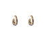 Day & Eve by Go Dutch Label Smooth Resin Drop Black Oorbellen E55010-1
