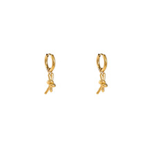 Knot hoop Oorbellen E56421-2