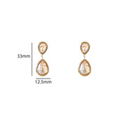 Double Stone Oorbellen E56385-4 Double Stone Oorbellen E56385-4