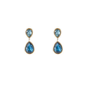 Double Stone Oorbellen E56385-3