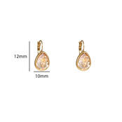 French Hook Big Drop Oorbellen E56381-4 French Hook Big Drop Oorbellen E56381-4