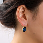 French Hook Big Oval Oorbellen E56380-3 French Hook Big Oval Oorbellen E56380-3