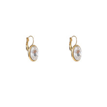 French Hook Big Oval Oorbellen E56380-1