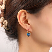 French Hook Heart Oorbellen E56379-3 French Hook Heart Oorbellen E56379-3