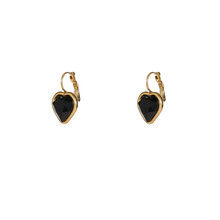 French Hook Heart Oorbellen E56379-2