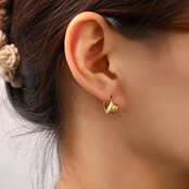 Dropped Hoop Oorbellen E56350-2 Dropped Hoop Oorbellen E56350-2