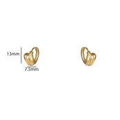 Dropped Hoop Oorbellen E56350-2 Dropped Hoop Oorbellen E56350-2